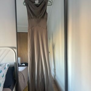 Reformation Brown Dress